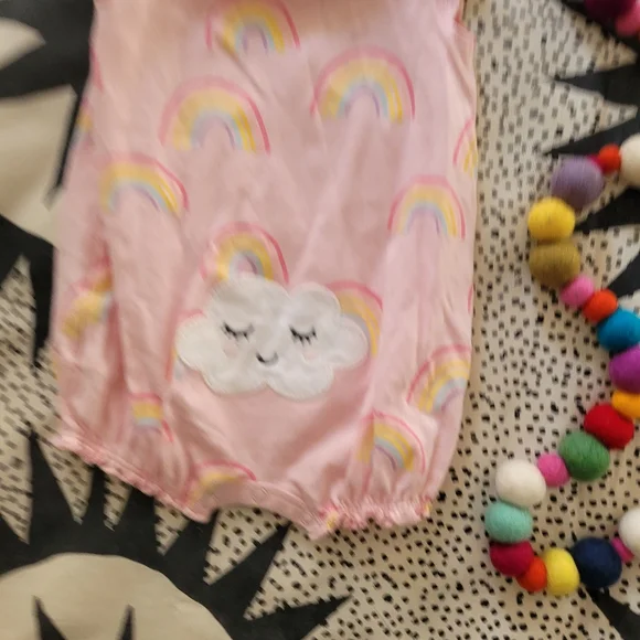 Rainbow bubble/romper - Picture 2 of 3